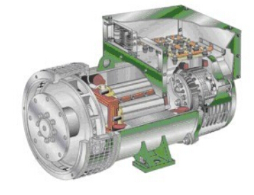 红岗发电机内部结构图 红岗发电机内部结构图